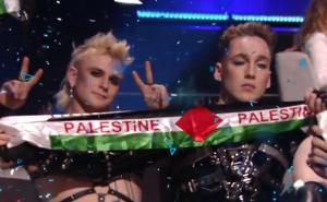 Prekršili pravila: Island kažnjen zbog isticanja palestinske zastave na Eurosongu