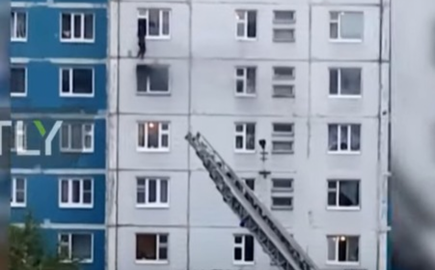 Spasio djevojku iz stana koji je gutao požar na petom spratu zgrade
