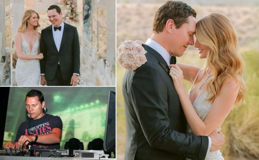 Party-vjenčanje u pustinji: DJ Tiësto oženio 27 godina mlađu