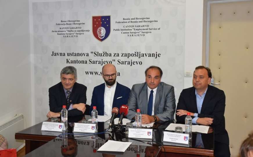 Osigurano 960.000 maraka za zapošljavanje u Kantonu Sarajevo