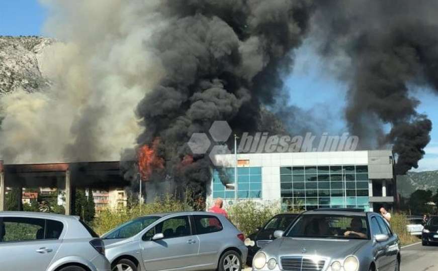 Veliki požar u Mostaru: Planule prostorije judo kluba