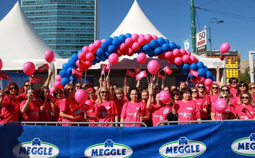 Uposlenice kompanije Meggle u prvim redovima Trke za život