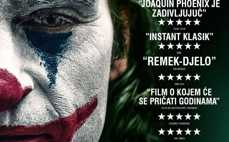 Kažu da je remek-djelo: Evo kad novi Joker počinje igrati u Cinema Cityju