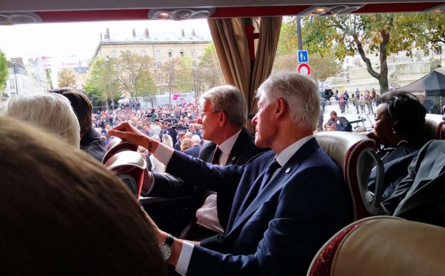 Džaferović se u Parizu susreo sa Clintonom: Poznato o čemu su razgovarali