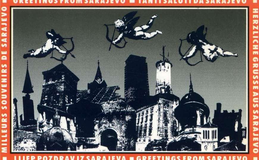 Umjetnički pozdrav iz grada pod opsadom: Ratne razglednice na izložbi u Sarajevu
