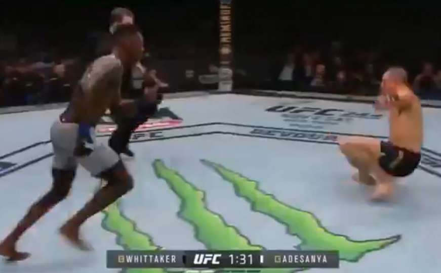 UFC 243: Israel Adesanya nokautirao Whittakera i postao prvak