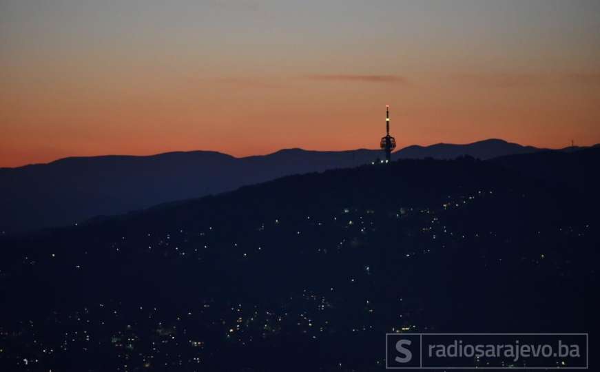 Prizori koji će vam uljepšati dan: Zalazak sunca iznad Sarajeva