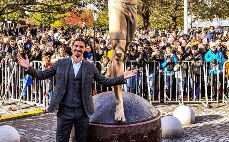 Ibrahimović: New York ima Kip slobode, a Švedska Kip Zlatana