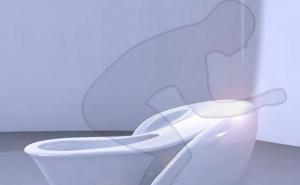 Kakasaki - Wc šolja za ljubitelje motora