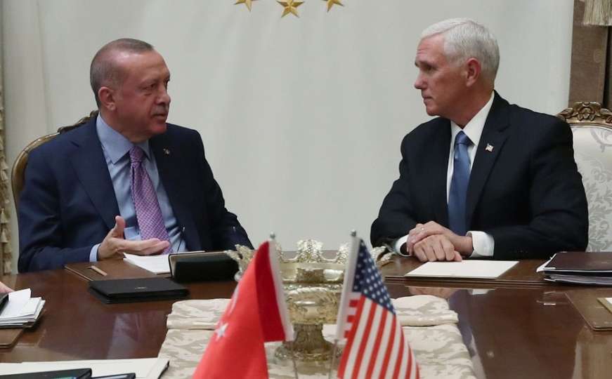 Mike Pence kod Erdogana: Turskom predsjedniku prenio je Trumpove prijetnje