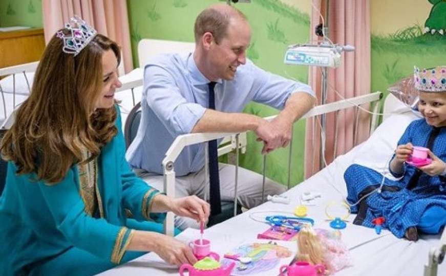 Dirljivo: Kate i William djevojčici koja boluje od raka donijeli tijaru