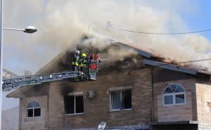 Gori privatno preduzeće u Banjoj Luci, radnici bježali kroz prozor 