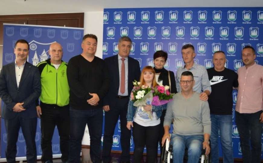 Gradonačelnik Bihaća primio šampionku Azru Dedić