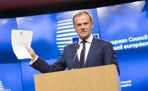 Tusk će preporučiti Parlamentu EU odlaganje Brexita