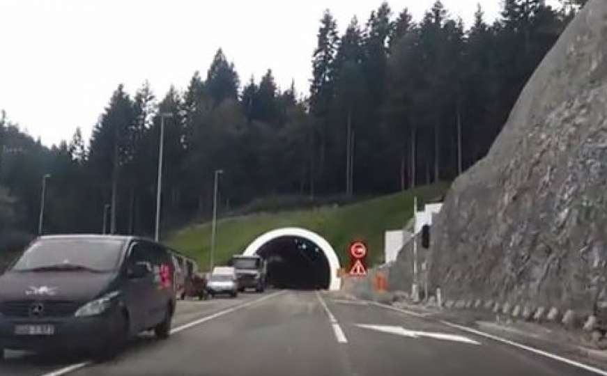Tunel Karaula zatvoren za sva vozila: Do završetka radova koristite stari put 