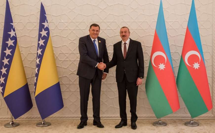Dodik - Aliyev: BiH će biti priključena na azerbejdžanski plinovod