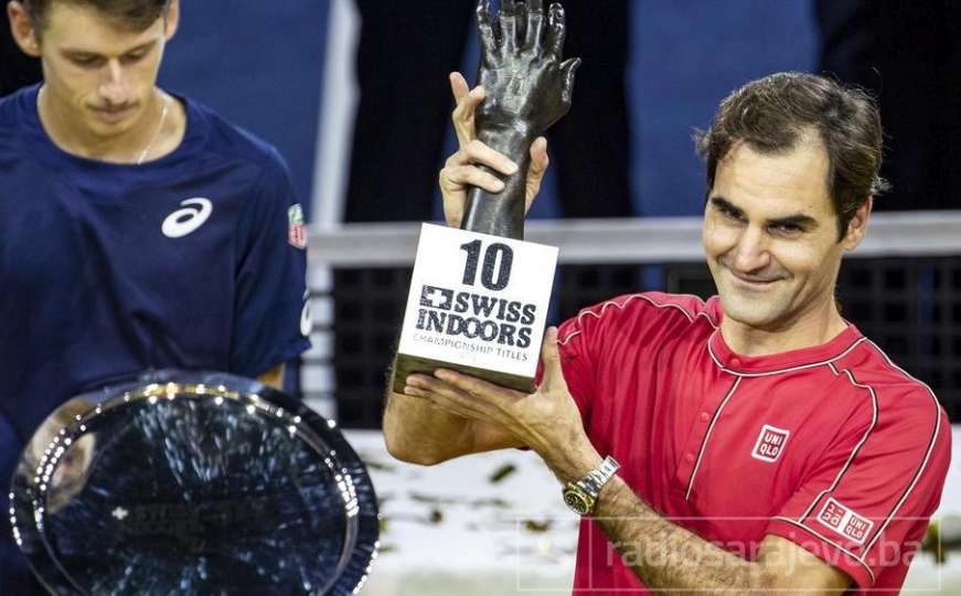 Sjajni Roger Federer osvojio 10. titulu u Baselu