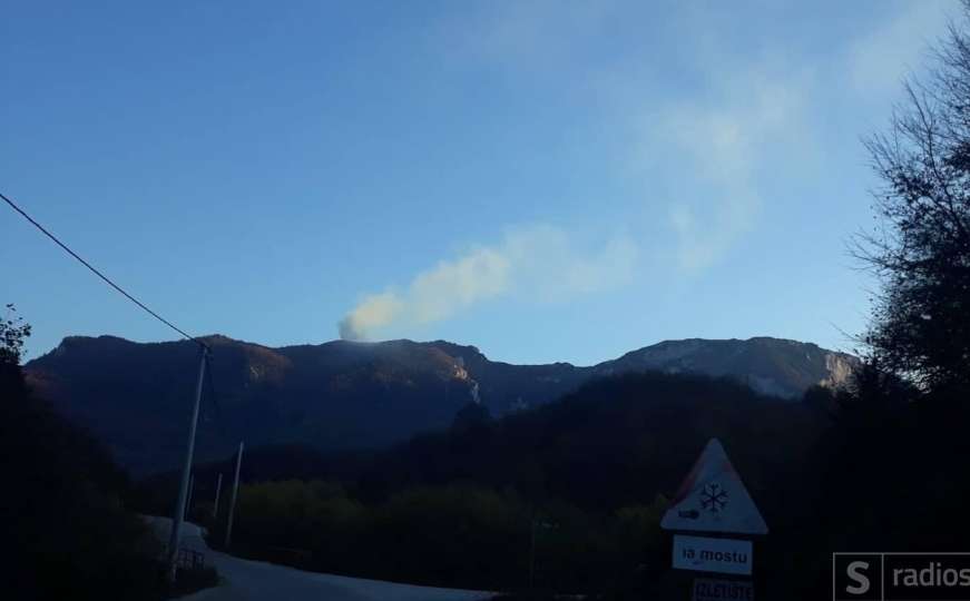 Znatno je pogoršano stanje na požarištu na planini Treskavica 