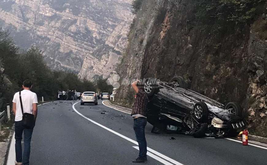 Više osoba povrijeđeno u teškoj saobraćajnoj nesreći kod Mostara