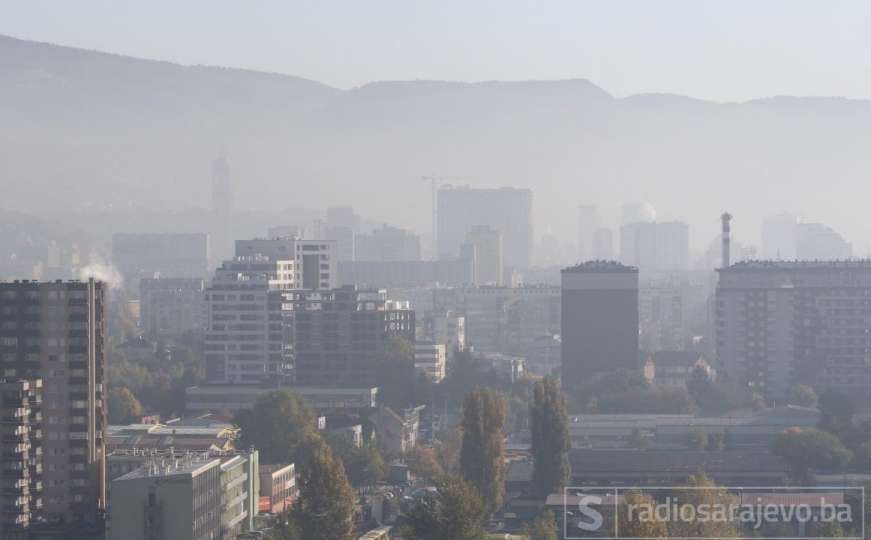 Izdato upozorenje: Zrak u Sarajevu je ponovo “nezdrav”