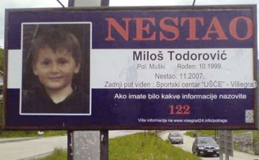 Dvanaest godina od misterioznog nestanka dječaka Miloša iz Višegrada