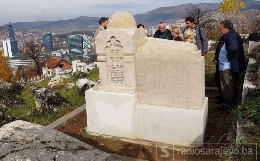Sarajevo: Restauriran nadgrobni spomenik Moše Rafaela Attiasa