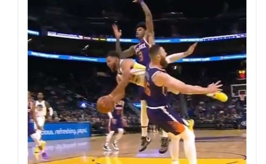 Šok na NBA terenu: Težak lom ruke Stepha Curryja