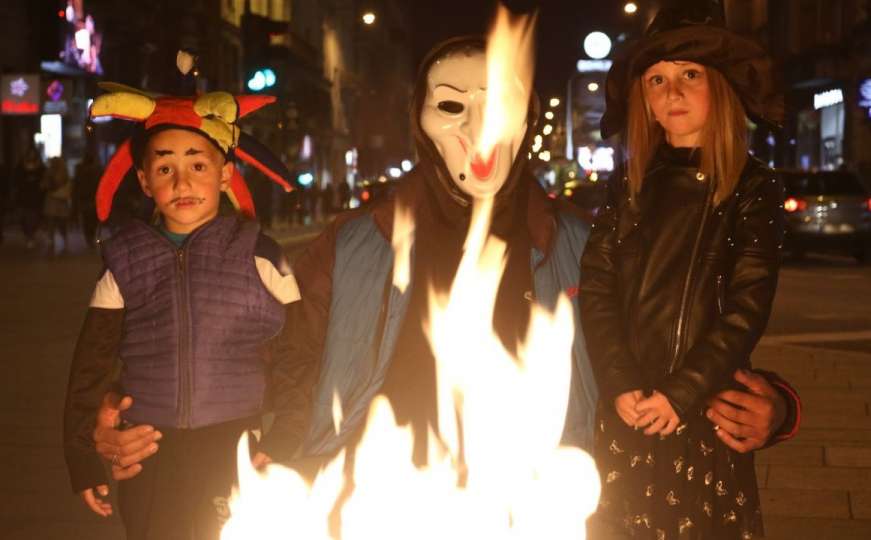 Horor na ulicama: U Sarajevu obilježena Noć vještica maštovitim kostimima