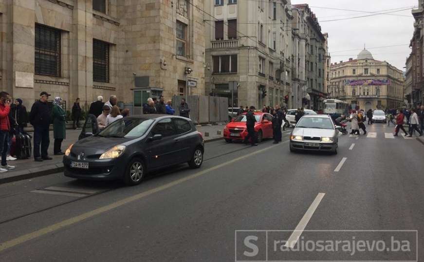 Udes u centru Sarajeva, tramvaji ne rade