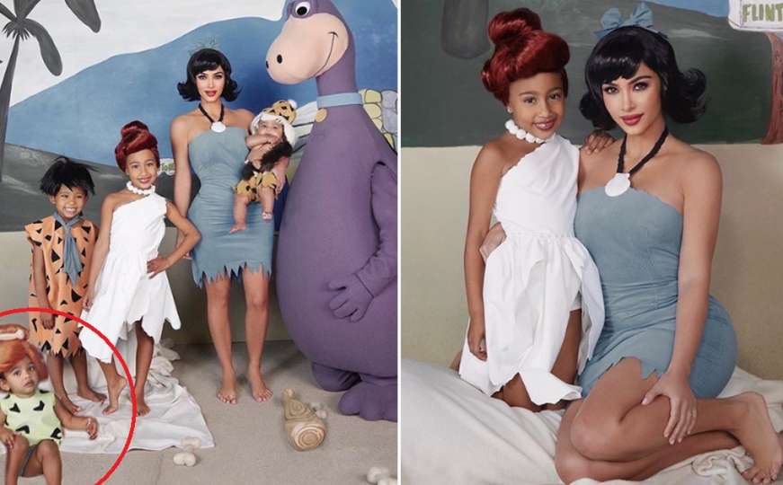 Kao "Porodica Kremenko": Kim Kardashian priznala da je kćerku fotošopirala na fotki