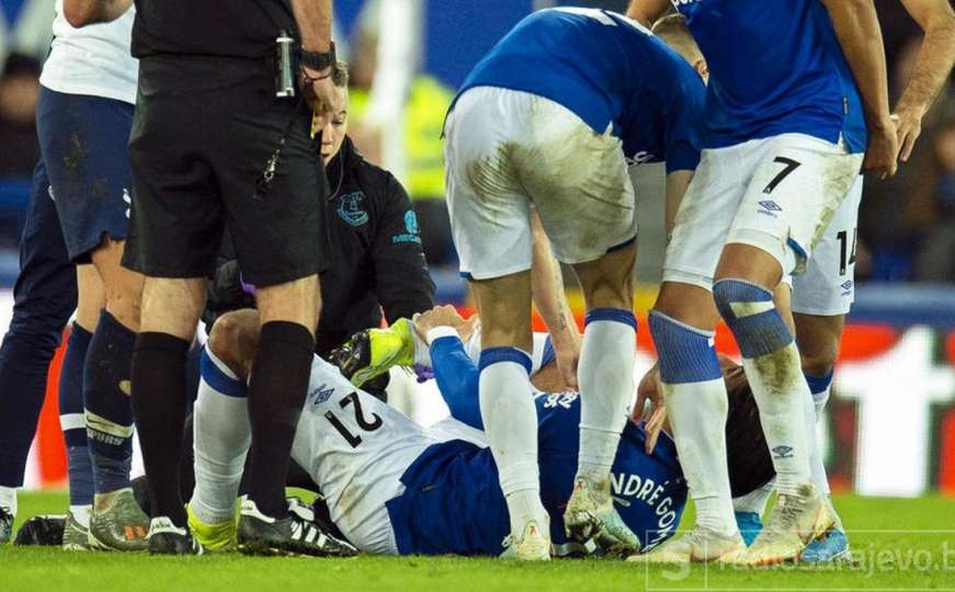 Stravičan lom noge igrača Evertona: Protivnički igrač je zaplakao nakon starta