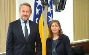Izetbegović s šeficom OSCE-a u BiH: Razgovarali o odlasku mladih iz BiH