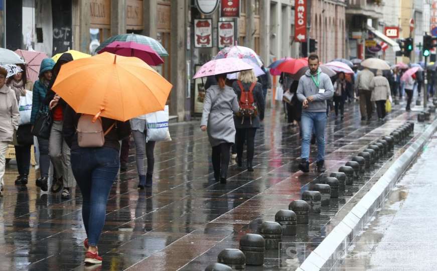 U Sarajevu i Mostaru jutros ista temperatura: Stižu nam velike padavine