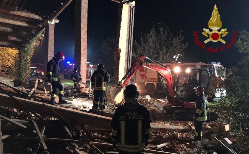 Prava drama u Italiji: U eksploziji poginula tri vatrogasca, sumnja se na napad