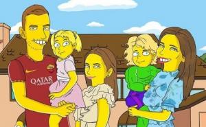 Porodica Džeko poput Simpsonovih: The Džeko's