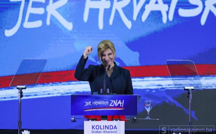 Kolinda predstavila slogan i program za utrku za predsjednicu Hrvatske