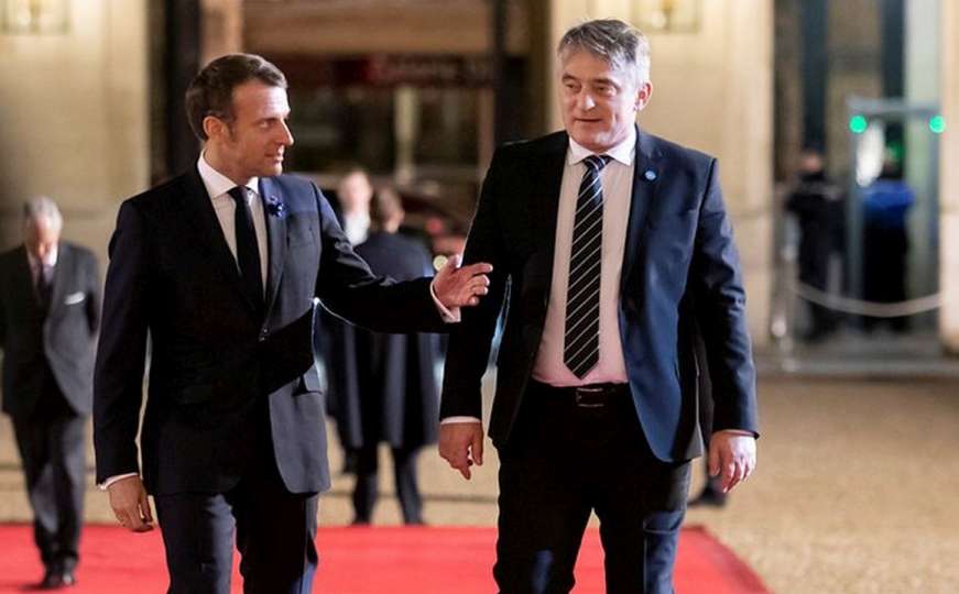Komšić otkrio detalje susreta s predsjednikom Macronom u Parizu
