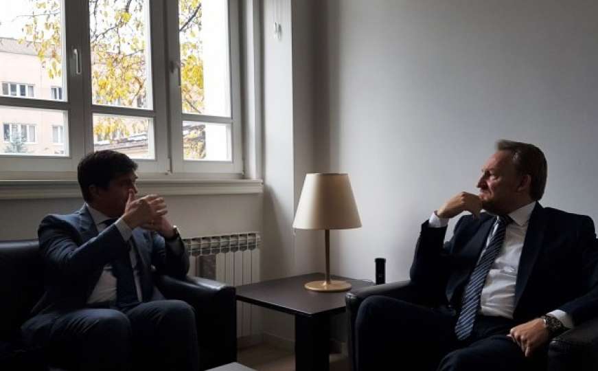 Izetbegović i Nelson razgovarali o formiranju vlasti u BiH 