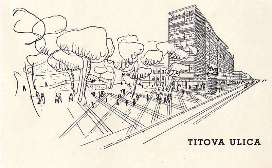 Slavni arhitekta Juraj Neidhart je 1953. godine opisao viziju savremenog Sarajeva 