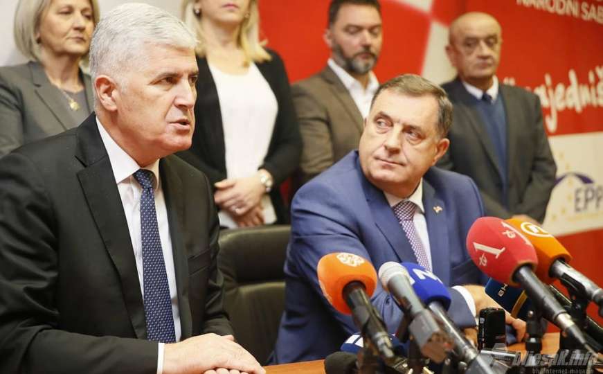 Okončan sastanak HDZ-a i SNSD: Čović preoptimističan, Dodik neoptimističan