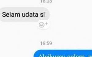 Samo je htio poselamiti i priupitati