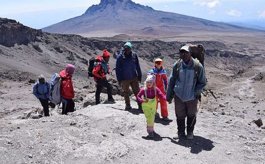 Bravo: Šestogodišnja Britanka osvojila najviši vrh Afrike - Kilimandžaro 