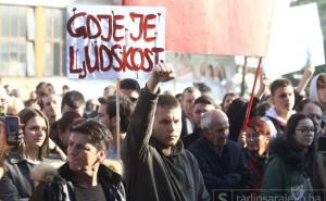 Studenti na protestima u Sarajevu: "Želimo promjenu kompletnog sistema, društva"