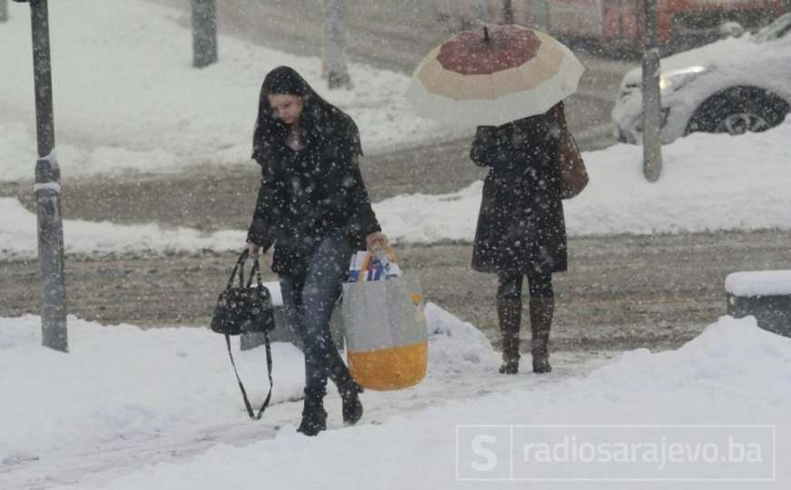 Meteorolozi najavljuju: Početkom decembra minusi i prvi snijeg u Sarajevu