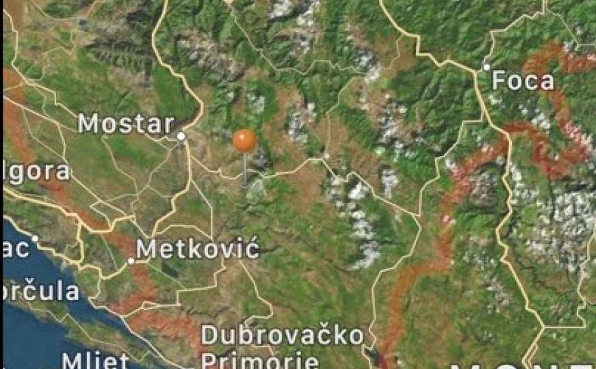 Zemljotres pogodio BiH: Prvi rezultati pokazuju 5,4 stepena Richtera