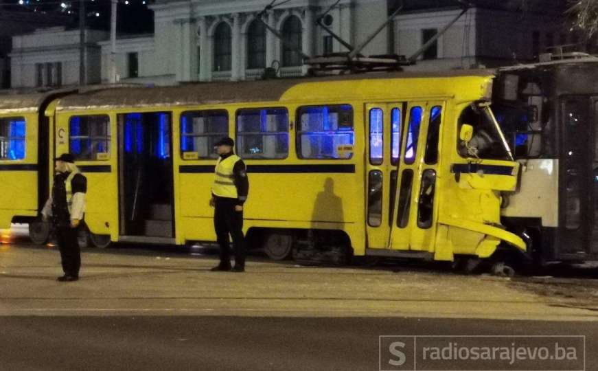 Detalji nesreće: U sudaru tramvaja u Sarajevu povrijeđene dvije putnice i vozač