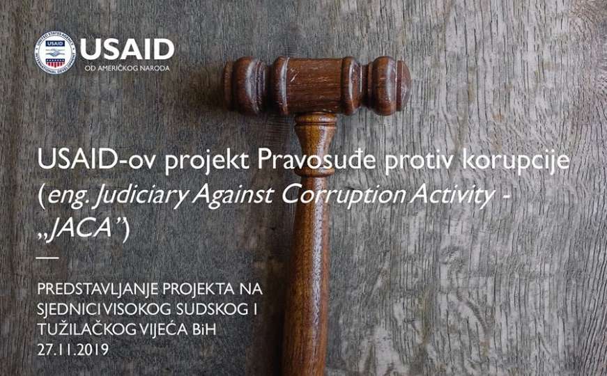 Predstavljen novi USAID-ov projekt Pravosuđe protiv korupcije