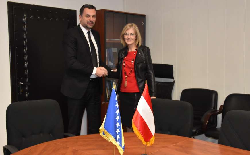 Susret Konakovića i ambasadorke Austrije: Podrška međunarodne zajednice laska