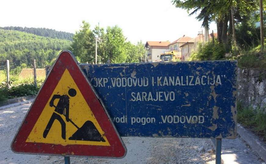 Sarajevo: Vanredno obavještenje iz ViK-a, pukla glavna vodovodna cijev