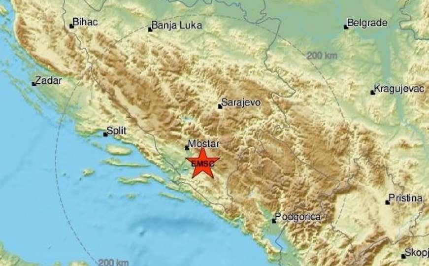 Tlo ispod BiH ne miruje: Novi zemljotres jutros uznemirio građane